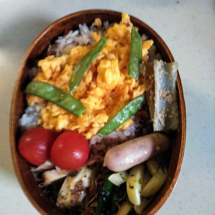 高校男子弁当 一週間③ 水曜 ちらし寿司